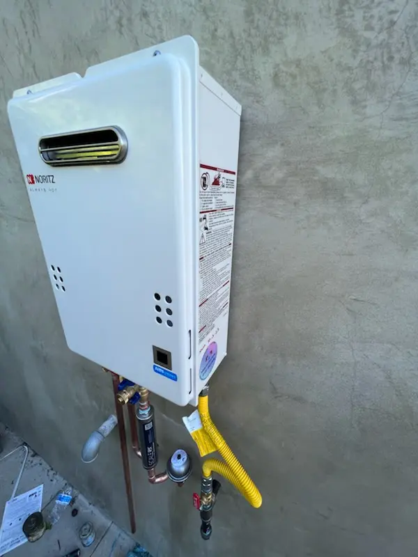 Tankless water heater installation for South Whittier homes